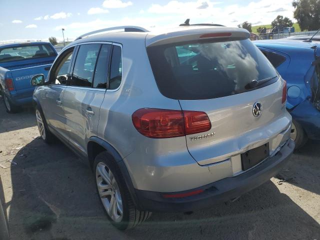 WVGAV7AX6CW542484 - 2012 VOLKSWAGEN TIGUAN S SILVER photo 2