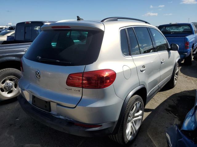 WVGAV7AX6CW542484 - 2012 VOLKSWAGEN TIGUAN S SILVER photo 3