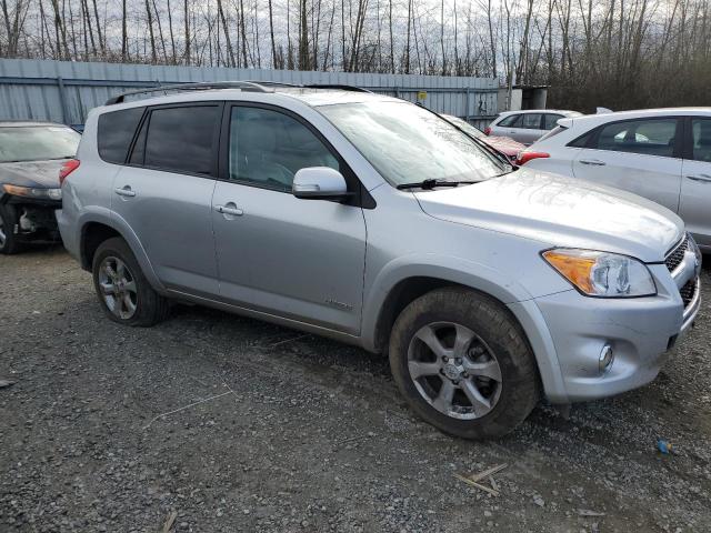 2T3DF4DV4CW240259 - 2012 TOYOTA RAV4 LIMITED SILVER photo 4