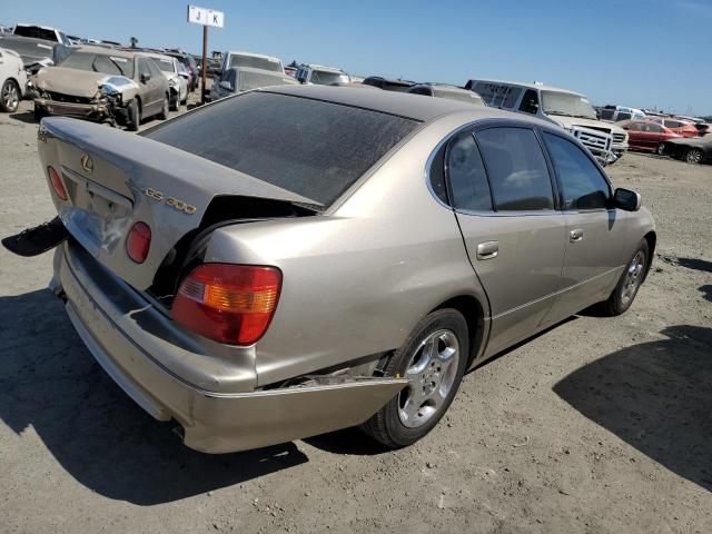 JT8BD68S1X0058200 - 1999 LEXUS GS 300 BEIGE photo 3