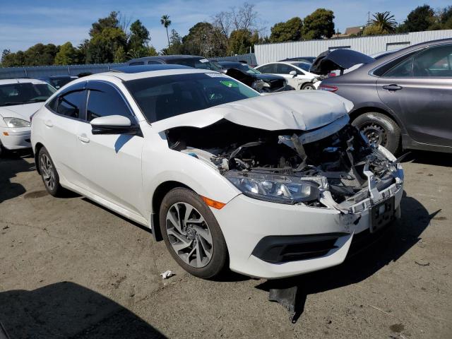 19XFC2F77GE239399 - 2016 HONDA CIVIC EX WHITE photo 4