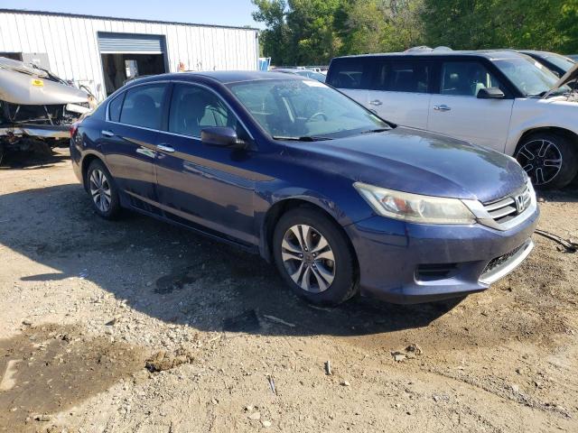 1HGCR2F37DA258467 - 2013 HONDA ACCORD LX BLUE photo 4