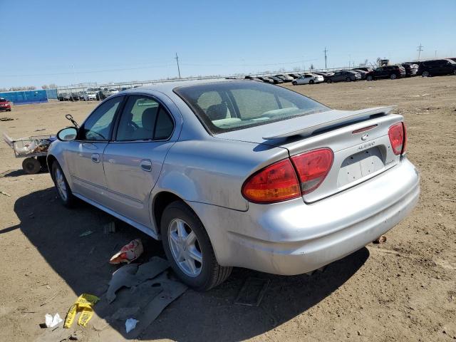 1G3NL52F74C182117 - 2004 OLDSMOBILE ALERO GL GRAY photo 2