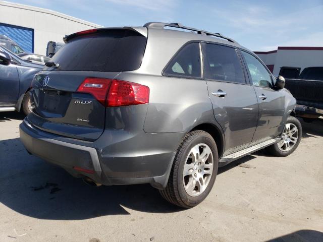 2HNYD28827H548482 - 2007 ACURA MDX SPORT GRAY photo 3