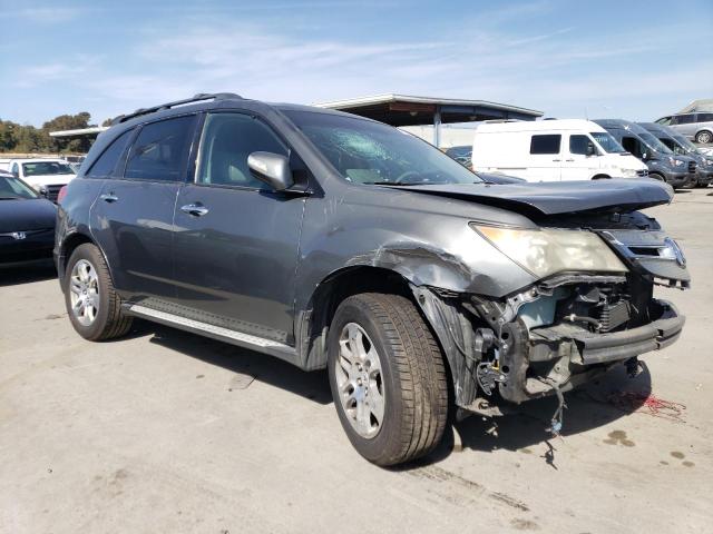 2HNYD28827H548482 - 2007 ACURA MDX SPORT GRAY photo 4