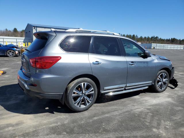 5N1DR2DM4LC643658 - 2020 NISSAN PATHFINDER PLATINUM GRAY photo 3