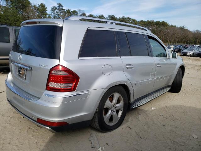 4JGBF7BE8CA791218 - 2012 MERCEDES-BENZ GL 450 4MATIC SILVER photo 3