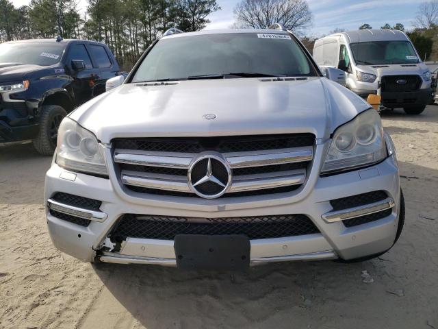 4JGBF7BE8CA791218 - 2012 MERCEDES-BENZ GL 450 4MATIC SILVER photo 5