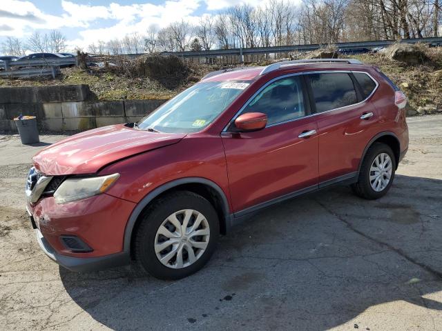 KNMAT2MV4GP643160 - 2016 NISSAN ROGUE S RED photo 1