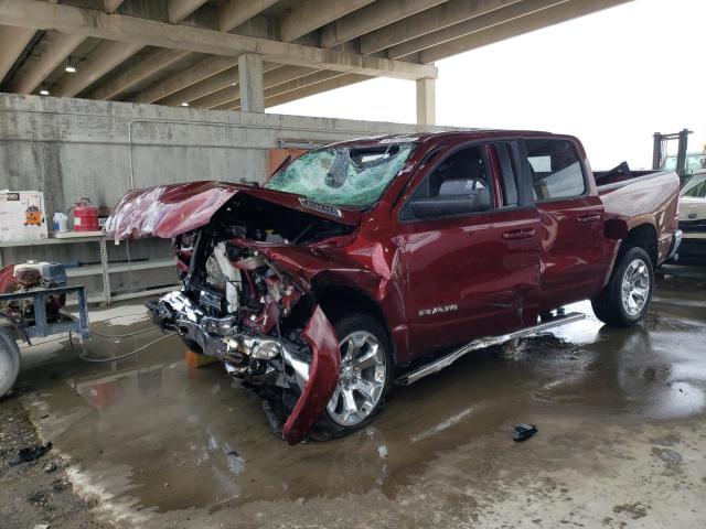 1C6SRFFT4NN440503 - 2022 RAM 1500 BIG HORN/LONE STAR BURGUNDY photo 1