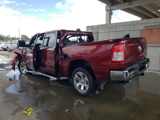 1C6SRFFT4NN440503 - 2022 RAM 1500 BIG HORN/LONE STAR BURGUNDY photo 2