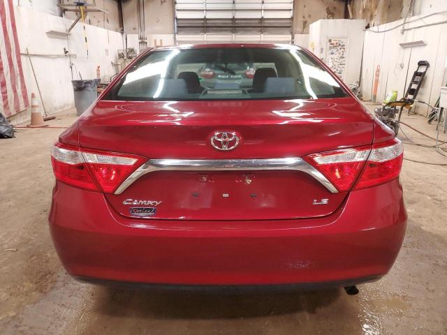 4T1BF1FK5FU910889 - 2015 TOYOTA CAMRY LE MAROON photo 6