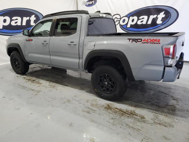 3TMAZ5CN0KM085954 - 2019 TOYOTA TACOMA DOUBLE CAB GRAY photo 2