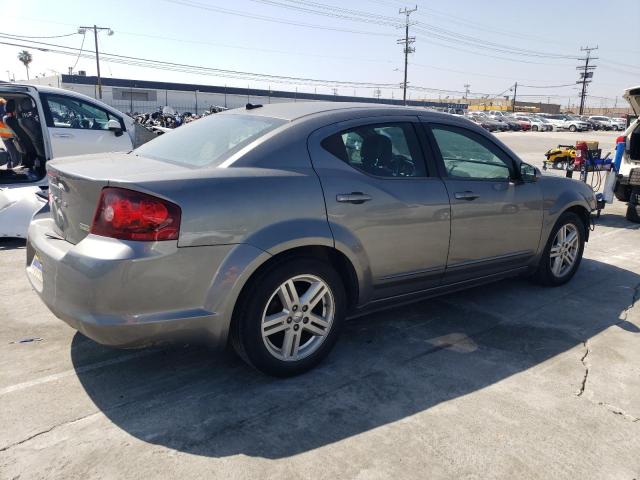 1C3CDZCG0DN708731 - 2013 DODGE AVENGER SXT GRAY photo 3