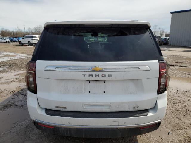 1GNSKNKT2PR322532 - 2023 CHEVROLET TAHOE K1500 LT WHITE photo 6