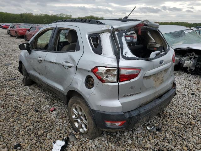 MAJ3S2GE9LC342446 - 2020 FORD ECOSPORT SE SILVER photo 2