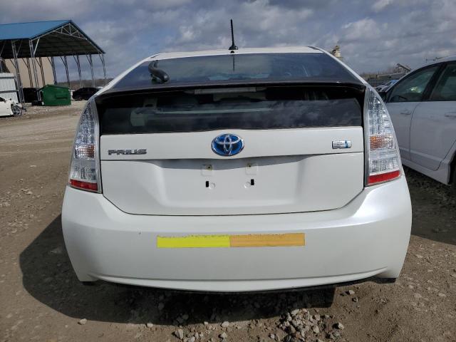 JTDKN3DU5A0090532 - 2010 TOYOTA PRIUS WHITE photo 6