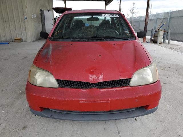 JTDBT123620220842 - 2002 TOYOTA ECHO RED photo 5