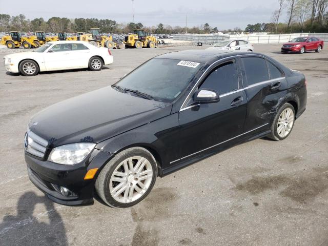 WDDGF54X79R082387 - 2009 MERCEDES-BENZ C 300 BLACK photo 1