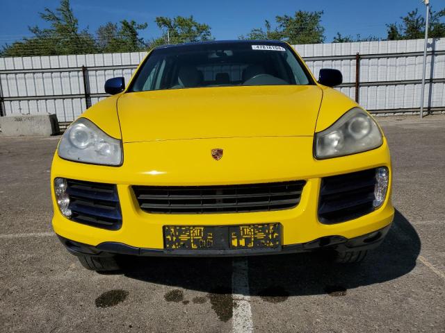 WP1AA29P68LA23837 - 2008 PORSCHE CAYENNE YELLOW photo 5