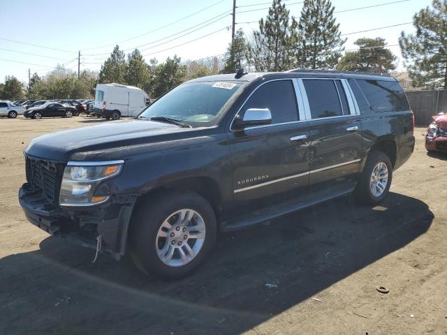 1GNSKHKC3HR147565 - 2017 CHEVROLET SUBURBAN K1500 LT BLACK photo 1