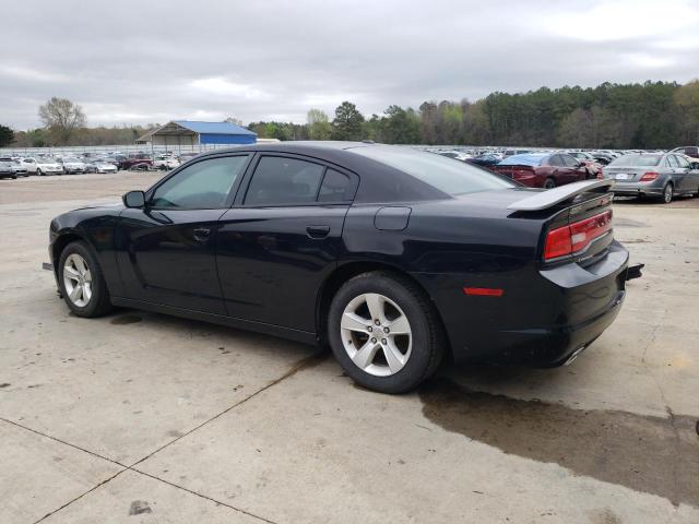 2C3CDXHG5DH701750 - 2013 DODGE CHARGER SXT BLACK photo 2