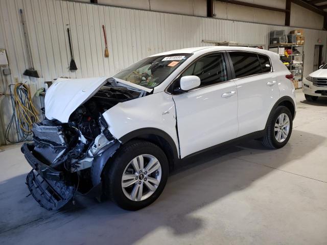 KNDPMCAC1K7499091 - 2019 KIA SPORTAGE LX WHITE photo 1