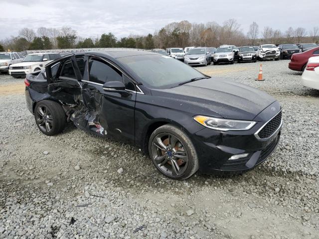 3FA6P0VP0HR188807 - 2017 FORD FUSION SPORT BLACK photo 4