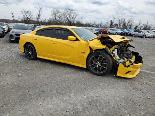 2C3CDXGJ4HH652494 - 2017 DODGE CHARGER R/T 392 YELLOW photo 4