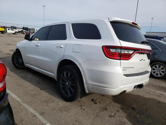 1C4SDJCT6HC898591 - 2017 DODGE DURANGO RT R/T WHITE photo 2