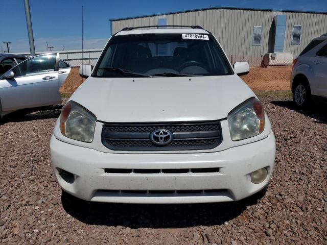 JTEGD20V150056185 - 2005 TOYOTA RAV4 WHITE photo 5