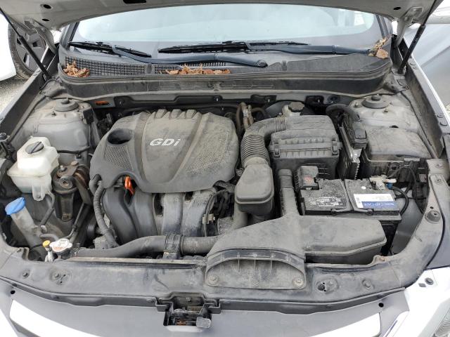 5NPEB4AC7EH841291 - 2014 HYUNDAI SONATA GLS SILVER photo 11