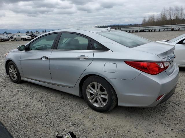 5NPEB4AC7EH841291 - 2014 HYUNDAI SONATA GLS SILVER photo 2