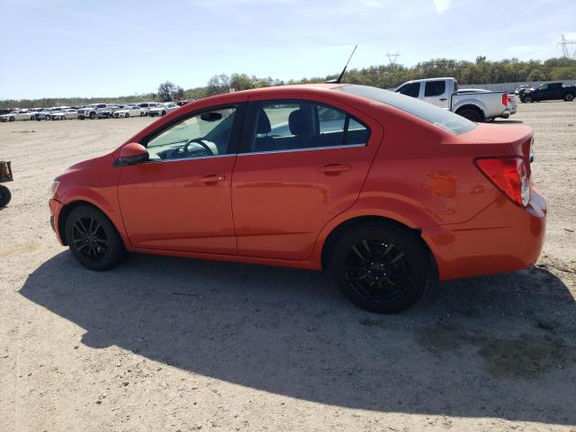 1G1JC5SHXC4153471 - 2012 CHEVROLET SONIC LT ORANGE photo 2