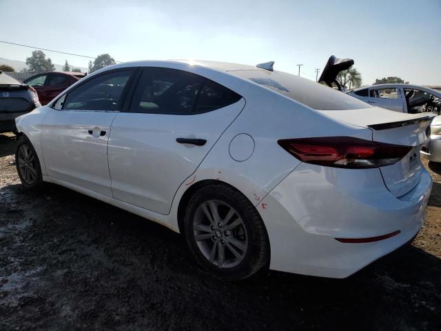 5NPD84LF6JH259632 - 2018 HYUNDAI ELANTRA SEL WHITE photo 2