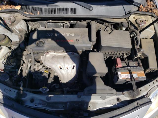 JTNBE46K173027786 - 2007 TOYOTA CAMRY CE SILVER photo 11