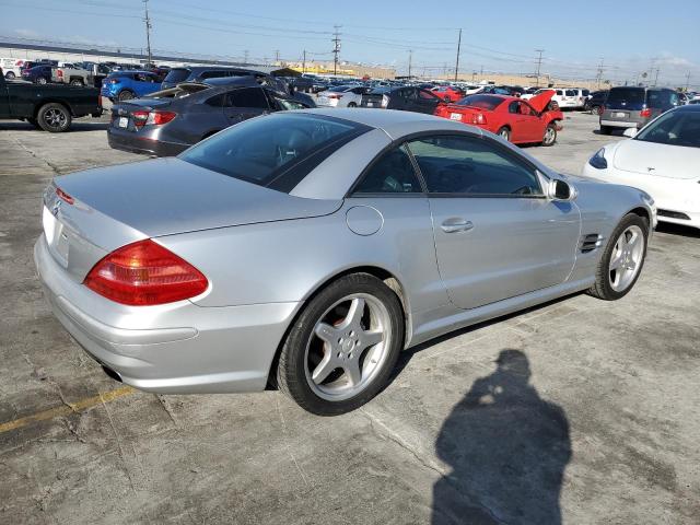 WDBSK75F03F054715 - 2003 MERCEDES-BENZ SL 500R SILVER photo 3