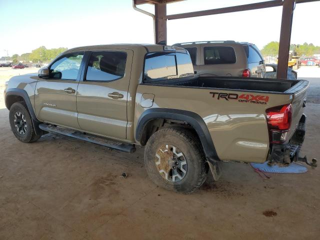 3TMCZ5AN9KM225026 - 2019 TOYOTA TACOMA DOUBLE CAB BROWN photo 2