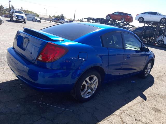 1G8AW12F94Z125861 - 2004 SATURN ION LEVEL 3 BLUE photo 3
