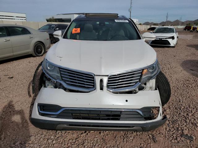 2LMPJ8LP6JBL12231 - 2018 LINCOLN MKX RESERVE Սպիտակ լուսանկար 5