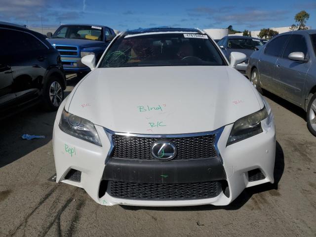 JTHBE1BL2D5015761 - 2013 LEXUS GS 350 WHITE photo 5