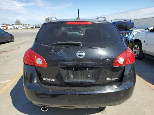 JN8AS58VX9W192683 - 2009 NISSAN ROGUE S BLACK photo 6