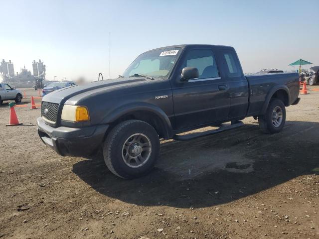 1FTYR44V53PA24537 - 2003 FORD RANGER SUPER CAB BLACK photo 1