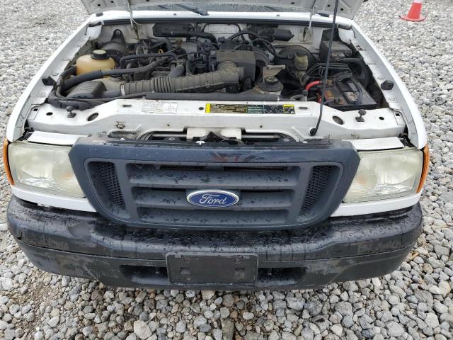 1FTYR10D94PB19485 - 2004 FORD RANGER WHITE photo 11