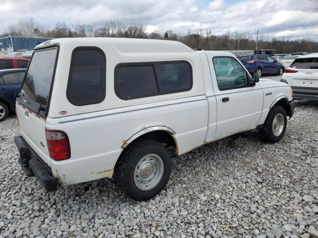 1FTYR10D94PB19485 - 2004 FORD RANGER WHITE photo 3