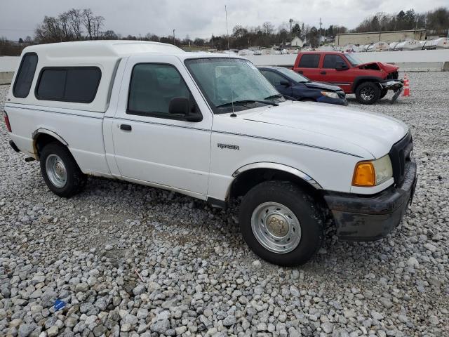 1FTYR10D94PB19485 - 2004 FORD RANGER WHITE photo 4