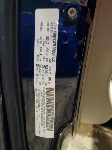 2C4RC1CG6CR229595 - 2012 CHRYSLER TOWN & COU TOURING L BLUE photo 13