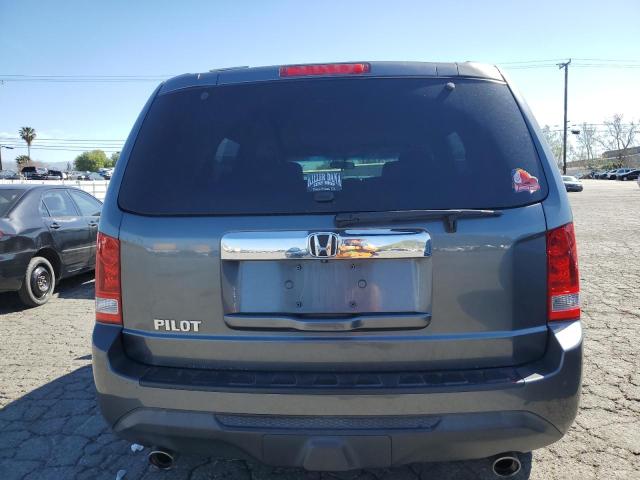 5FNYF3H44DB008426 - 2013 HONDA PILOT EX GRAY photo 6