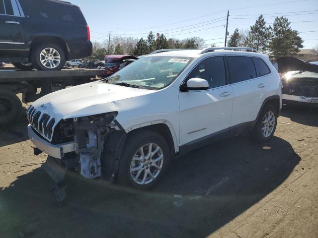 1C4PJMCS7EW208056 - 2014 JEEP CHEROKEE LATITUDE WHITE photo 1