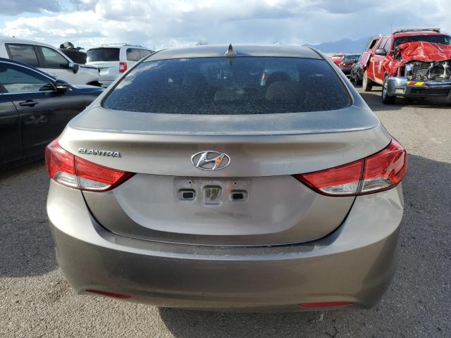 5NPDH4AE6DH295979 - 2013 HYUNDAI ELANTRA GLS TAN photo 6